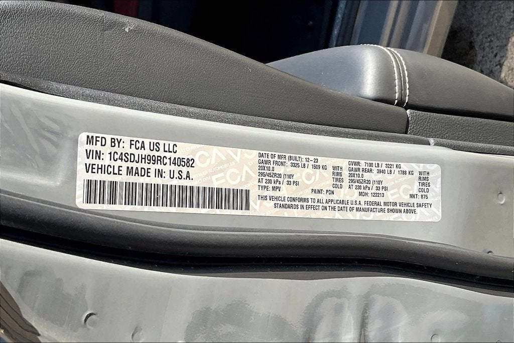 2024 Dodge Durango SRT Hellcat Premium
