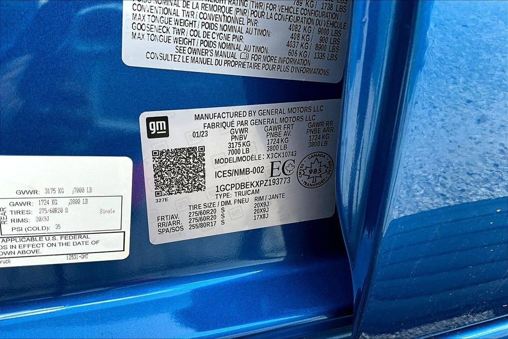 2023 Chevrolet Silverado 1500 Custom