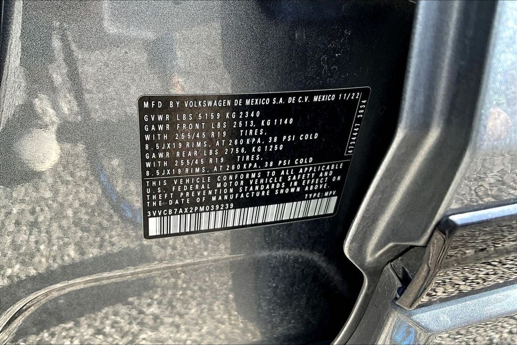 2023 Volkswagen Tiguan 2.0T SE R-Line Black