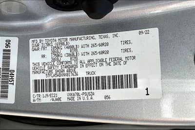 2022 Toyota Tundra SR5