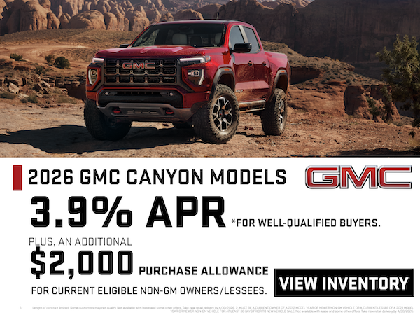 Shop 2026 GMC Canyon Offers