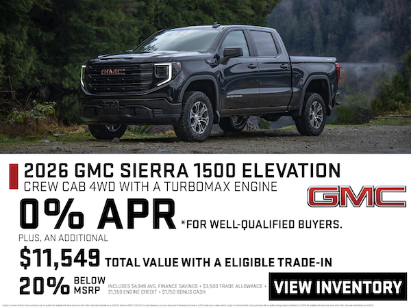 Shop 2026 GMC Sierra 1500 Offers