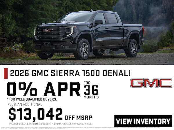 GMC Sierra 1500 Finance Special