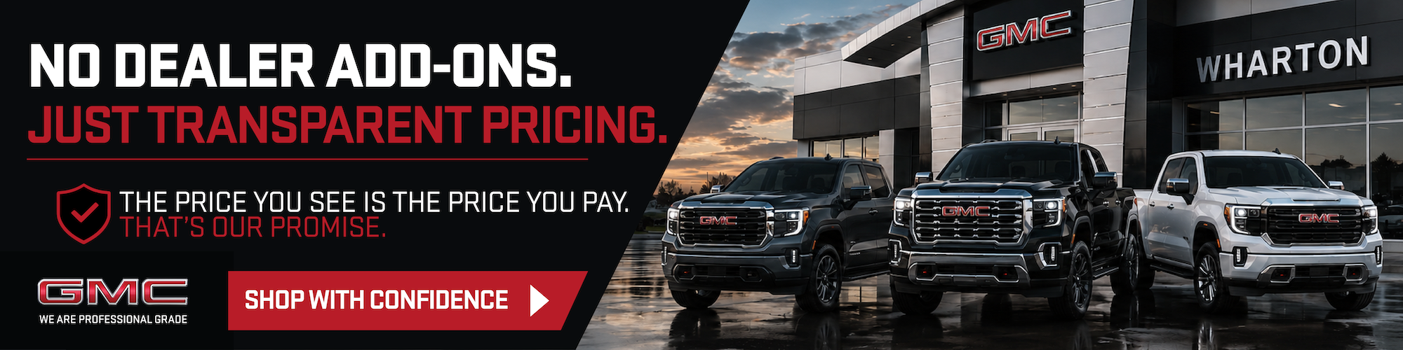 No Dealer Add-Ons!